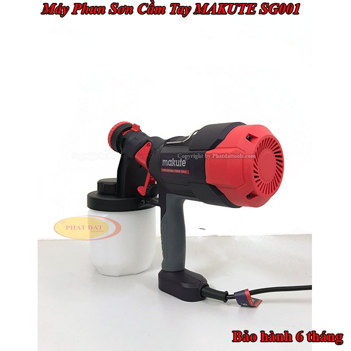 Máy Phun Sơn Cầm Tay MAKUTE SG001-Hàng Chính Hãng-Bảo Hành 6 Tháng