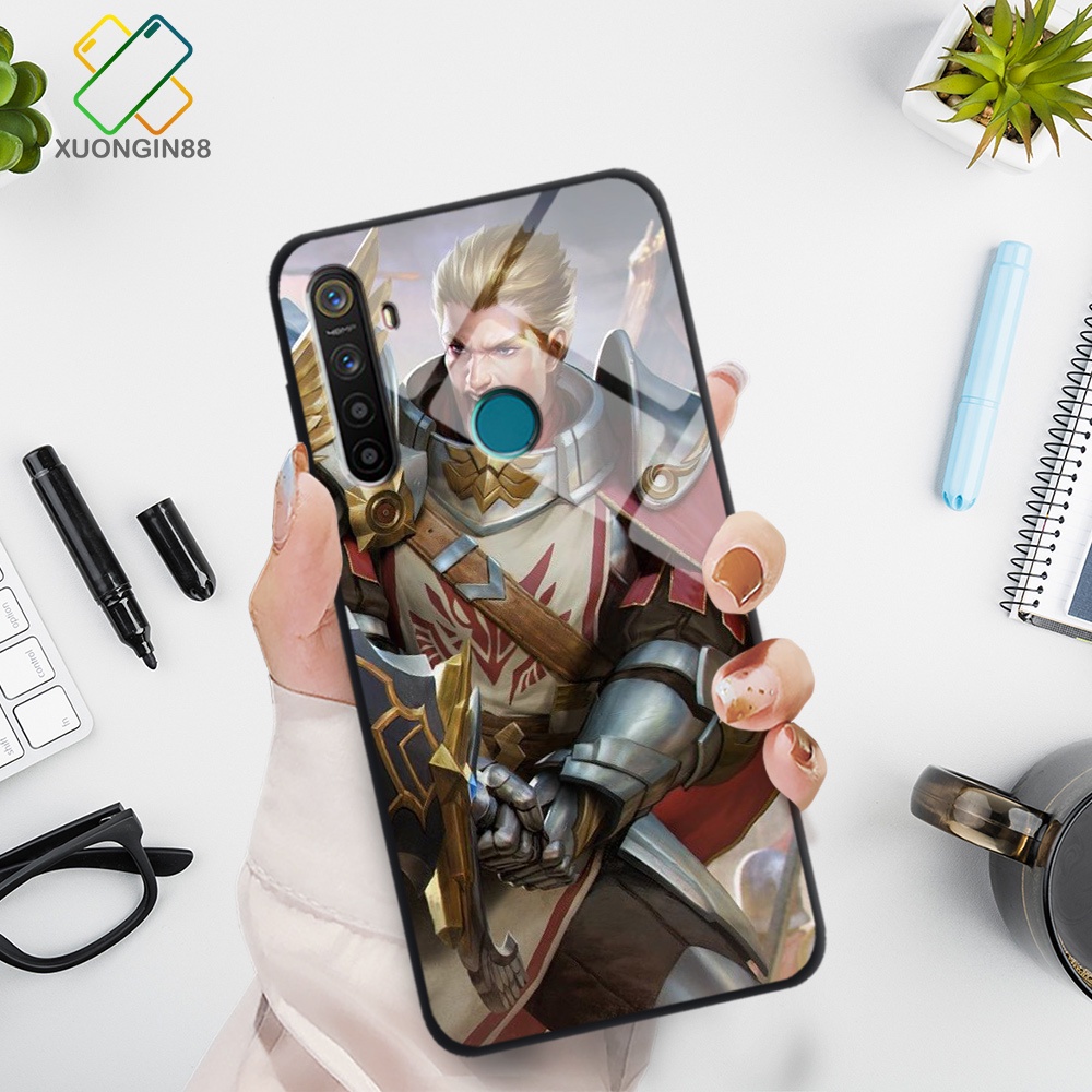 Ốp lưng kính Realme 5i/6i in 3D hình tướng Liên quân