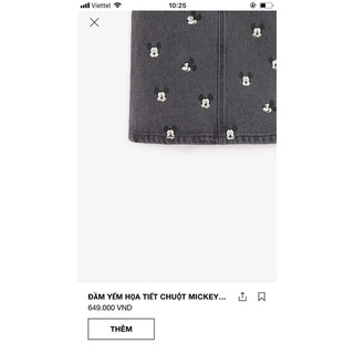 Yếm Z.A.R.A Mickey BG