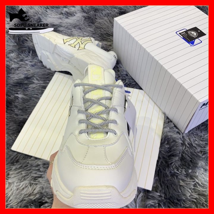 Giày Sneaker ML B_NY Vàng [HỖ TRỢ ĐỔI TRẢ] Nam/Nữ 1.1 bản in 3D | BigBuy360 - bigbuy360.vn