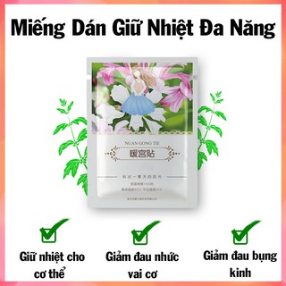 Combo Miếng dán giữ nhiệt NUAN GONG TIE - Giữ ấm cho mùa đông -Giảm đau bụng kinh ở phụ nữ
