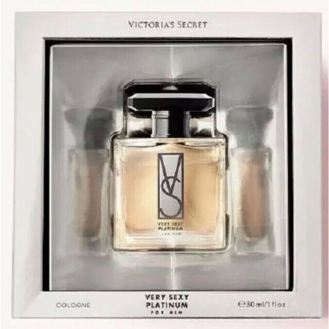 Nước hoa nam cao cấp authentic Victoria's Secret Very Sexy Platinum 2019 for Him cologne 30ml (Mỹ)