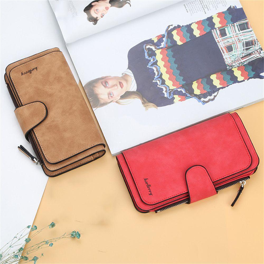 Ví Da PU Cầm Tay Đựng Thẻ Thời Trang Cho Nữ