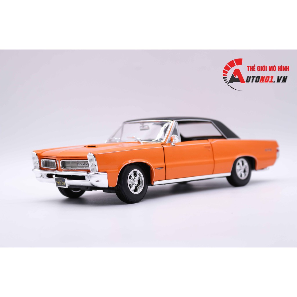 MÔ HÌNH XE PONTIAC GTO HURST EDITION ORANGE 1:18 MAISTO 2918