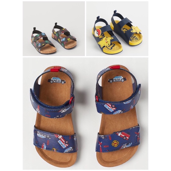 Dép sandal  bé trai nhiều hình