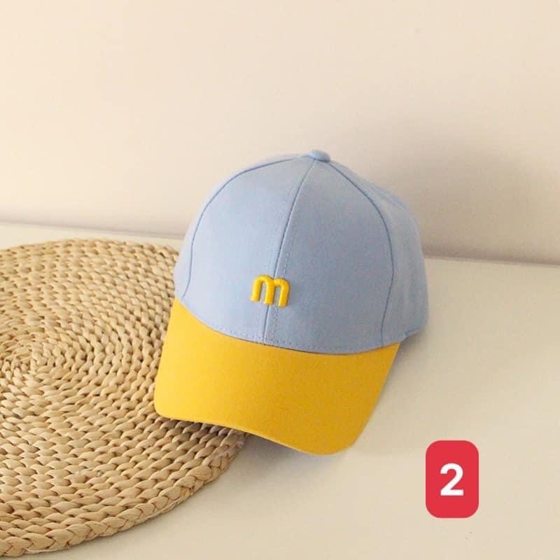 Mũ lưỡi trai chữ M 𝑭𝑹𝑬𝑬𝑺𝑯𝑰𝑷 Cứng Cáp, Dày Dặn