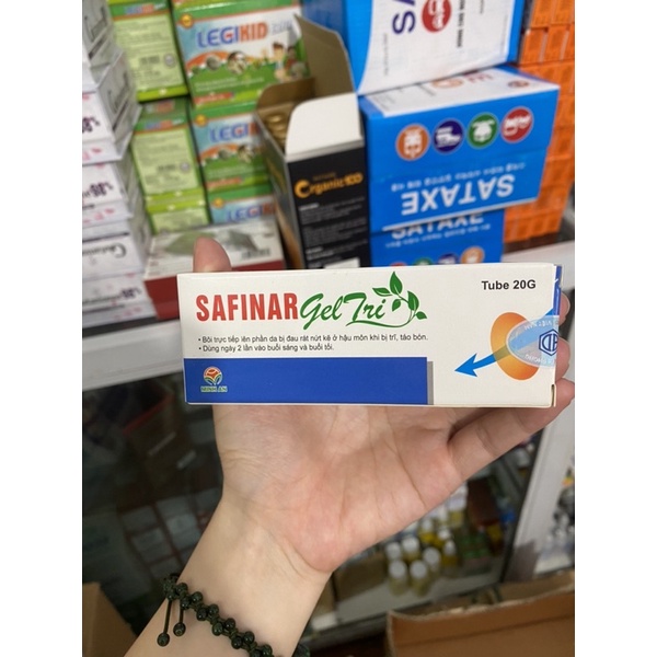Gel bôi trĩ Safinar
