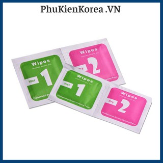 Miếng lau vệ sinh kính cường lực - cho điện thoại Iphone - các dòng smartphone