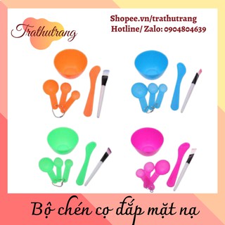 Bộ chén cọ đắp mặt nạ - Giá siêu ưu đãi