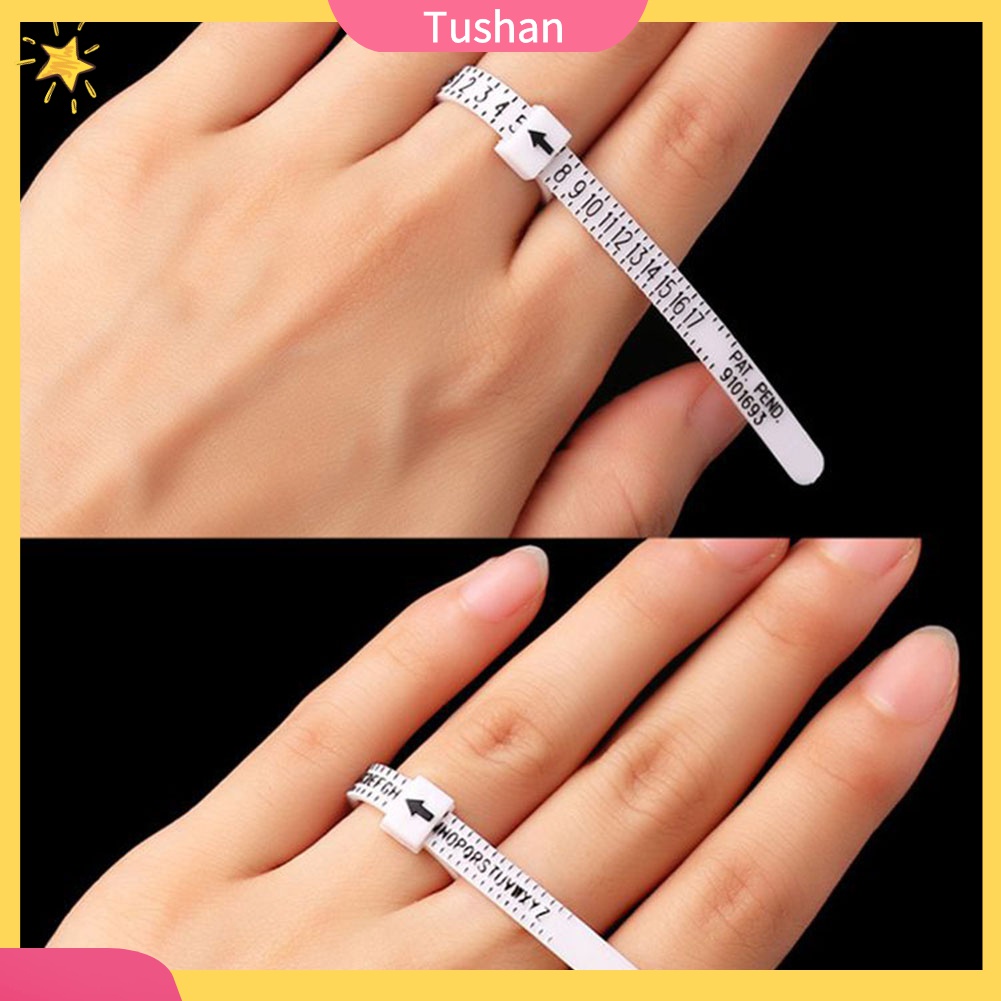 Bộ Dụng Cụ Đo Kích Cỡ Nhẫn Đeo Ngón Tay Tiện Dụng