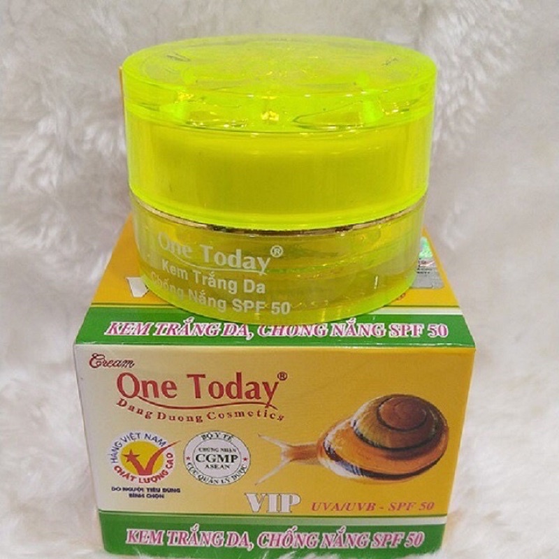 Kem Dưỡng Trắng Da, Chống Nắng One Today 8g
