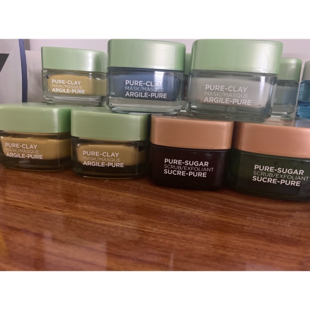 L'oreal mask pure clay- Mặt nạ đất sét