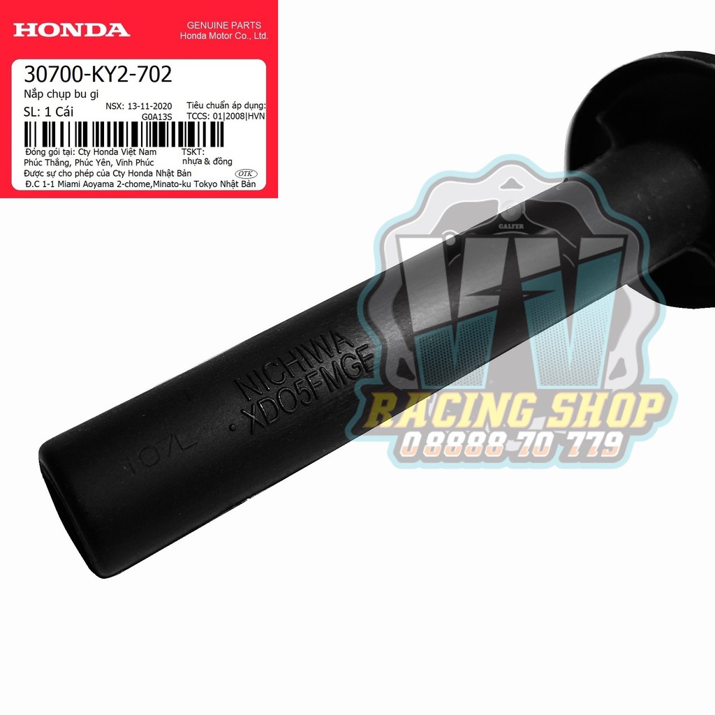 Chụp Bugi / Nắp Chụp Bu Gi Winner - Winner X - GTR - Sonic - CBR150 - CBR250R (30700-KY2-702)