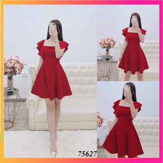 Đầm nữ 🌸 đầm dáng xòe umi