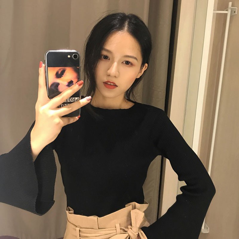(ORDER) Áo len tay xòe