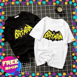 [SIÊU RẺ]  Áo thun unisex logo người dơi form rộng vải dày mịn 2019T970 [MÀU TRẮNG]