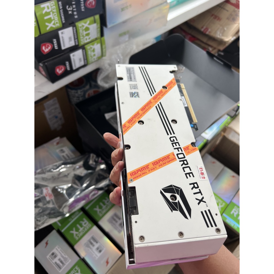 Card đồ họa Colorful iGame RTX 3070 Ti Ultra White 8G OC  - Likenew 99%, Full Box, BH Đến 05/2025