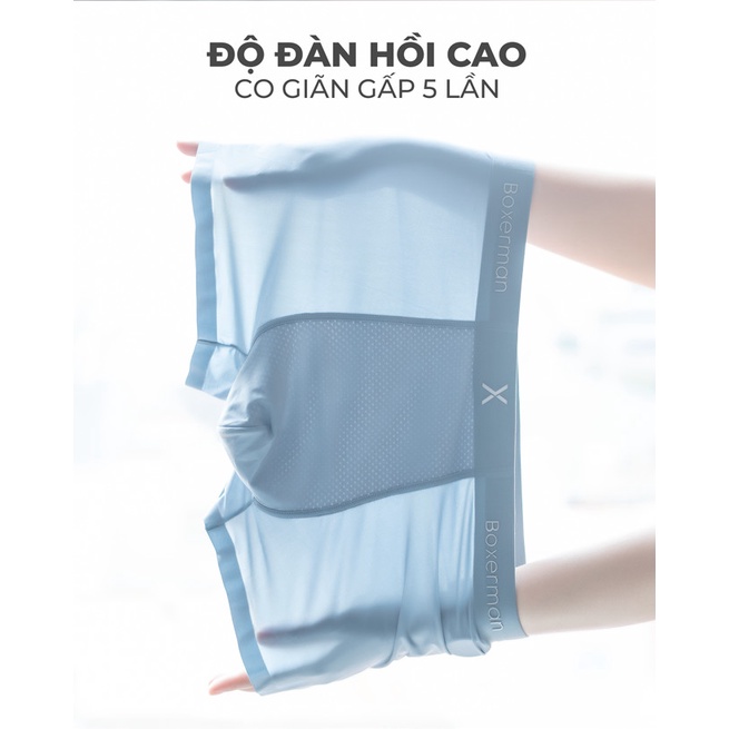 Quần lót nam boxer PROFIT V2 thoáng khí khử mùi kháng khuẩn cao cấp BOXERMAN