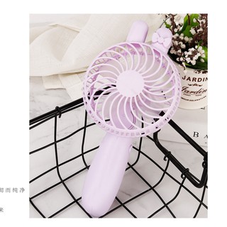 Quạt cầm tay mini có sạc siêu xinh - [Có Sẵn+ Freeship] Quạt Mini Cầm Tay Tích Điện Để Bàn Nhỏ Gọn Nhiều Màu Sắc