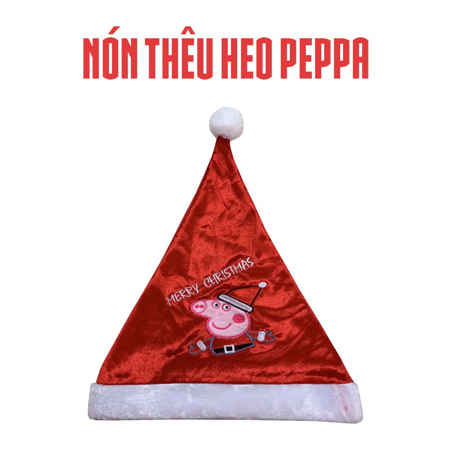 Mũ nón ông già Noel cho bé - Hóa trang lễ giáng sinh - Phụ kiện hóa trang Noel