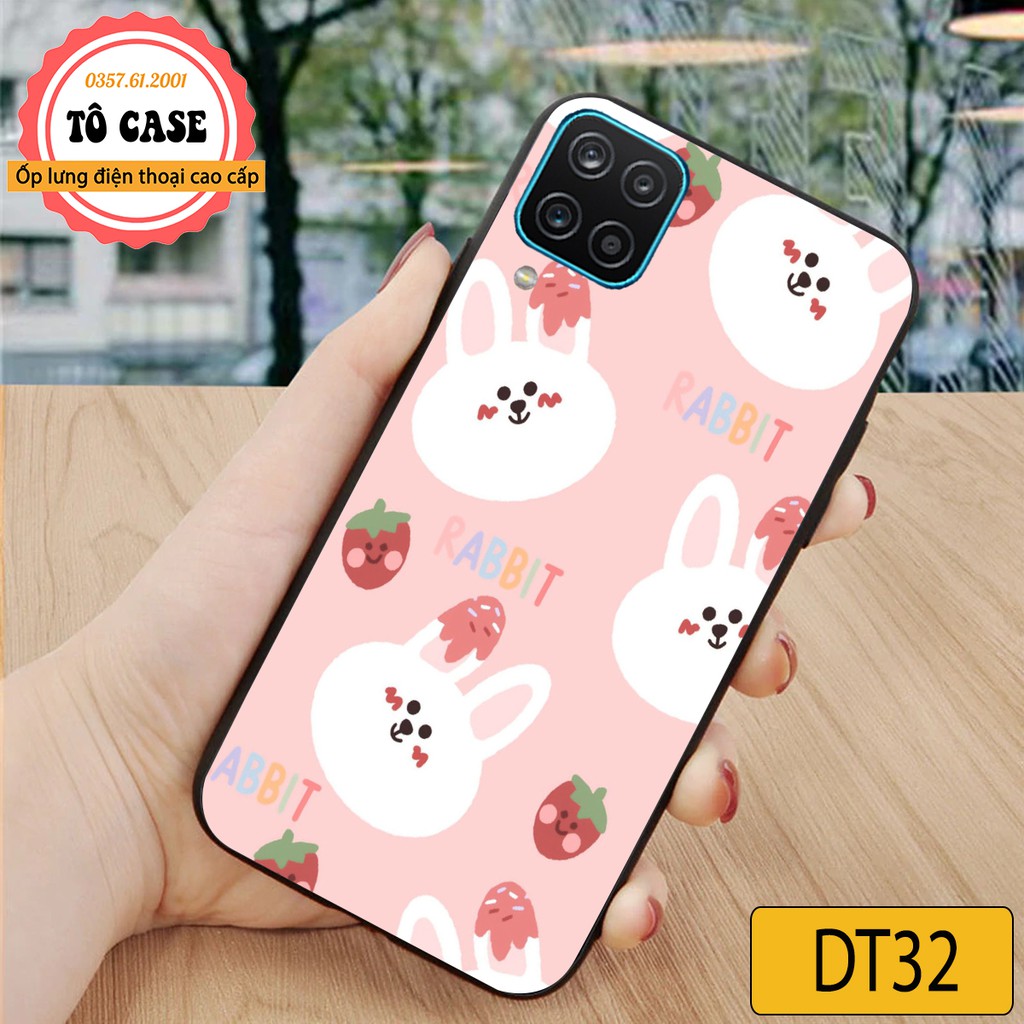 Ốp lưng Samsung Galaxy A12 in hình Chibi kute, đáng yêu.