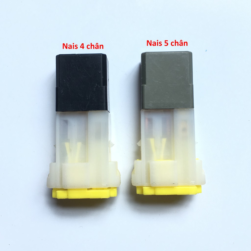 Giắc cắm rơ le 4 chân, 5 chân cho ô tô, xe máy - Đế cắm relay 4 pin, 5 pin cho ô tô, xe máy