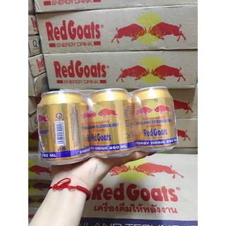 LỐC 6 LON NƯỚC TĂNG LỰC Red Goats