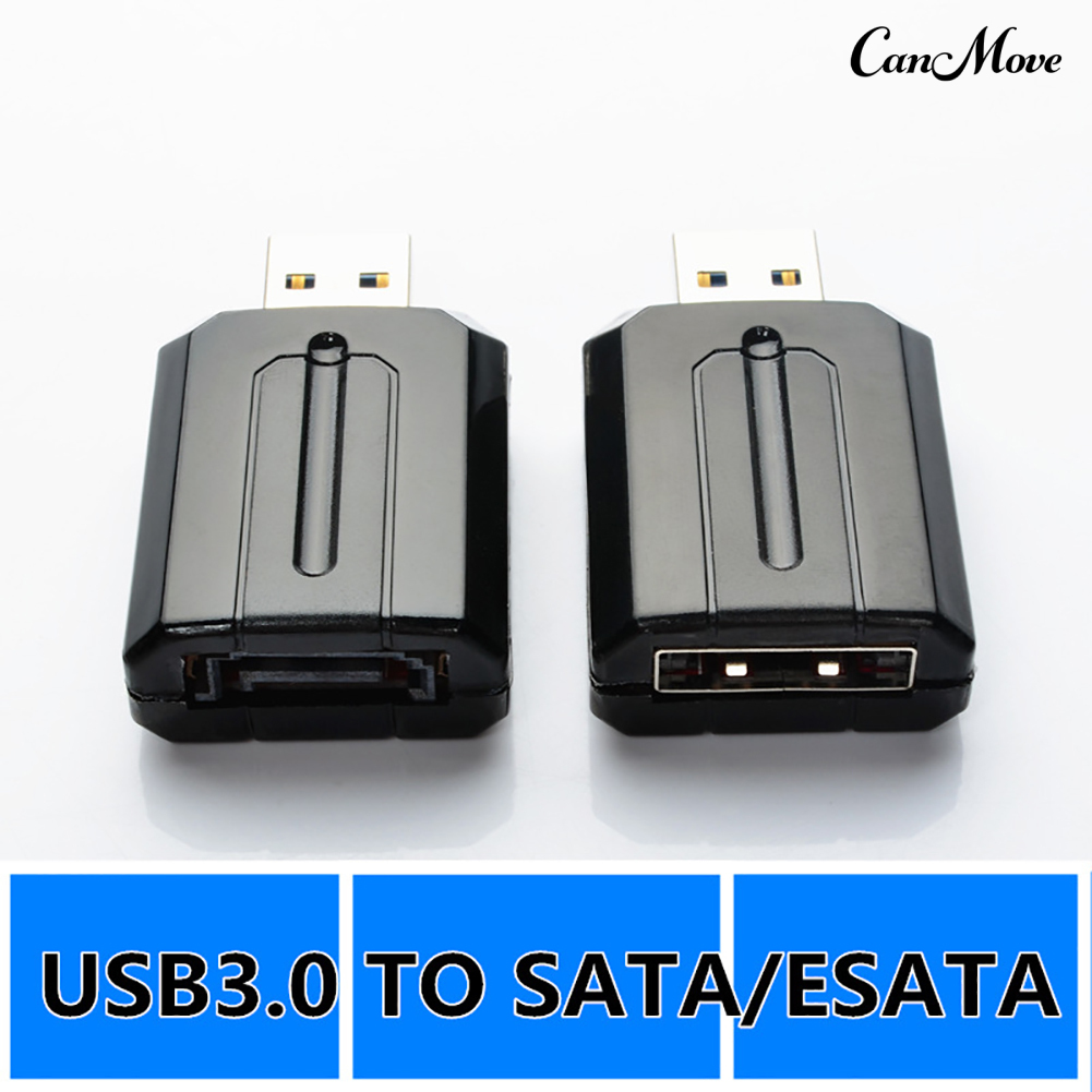 Adapter Chuyển Đổi Canmove Usb 3.0 2.0 Sang Esata / Sata 5gbps Cho Laptop Pc