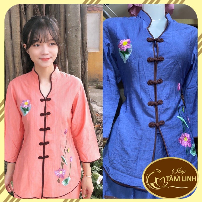Áo Lam Đi Chùa # CỔ TÀU VẢI TƠ GIÁ RẺ VÔ ĐỊCH