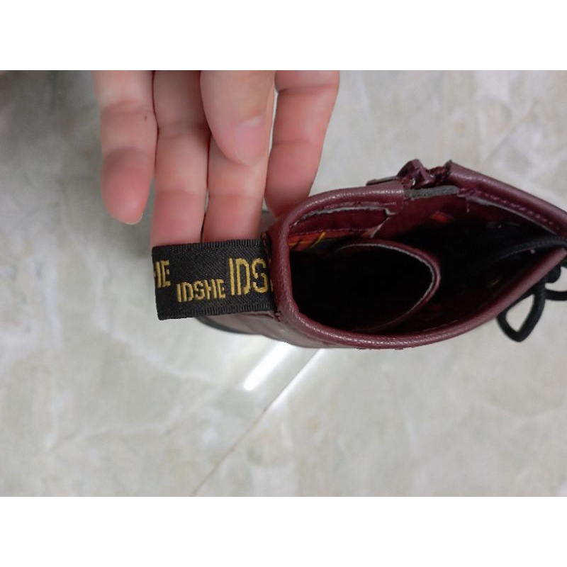 Bốt da thật hàng si sz 35-36