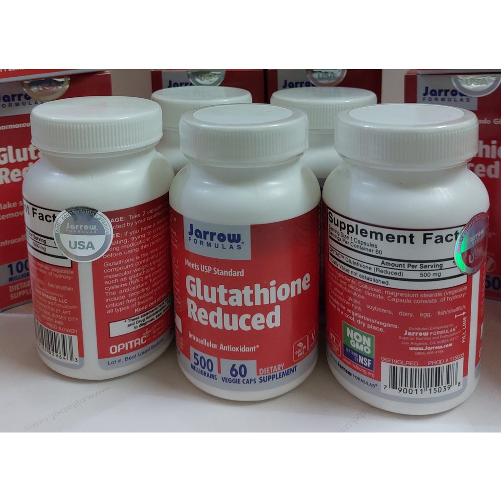 Viên uống hỗ trợ trắng da Glutathione 500mg