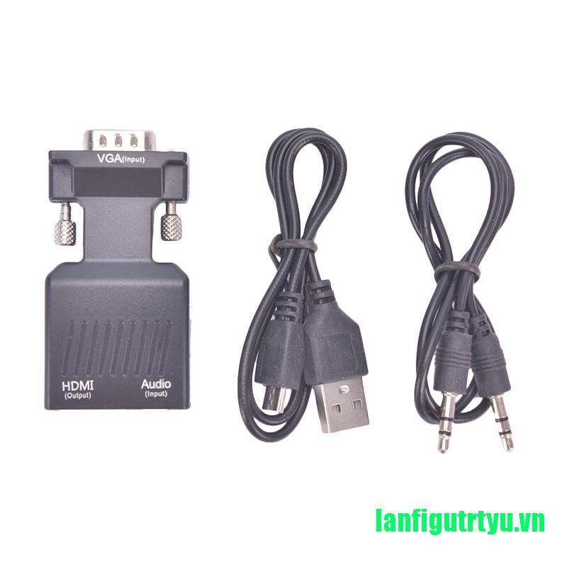 Đầu Chuyển Đổi Vga Sang Hdmi Kèm Cáp Âm Thanh | BigBuy360 - bigbuy360.vn