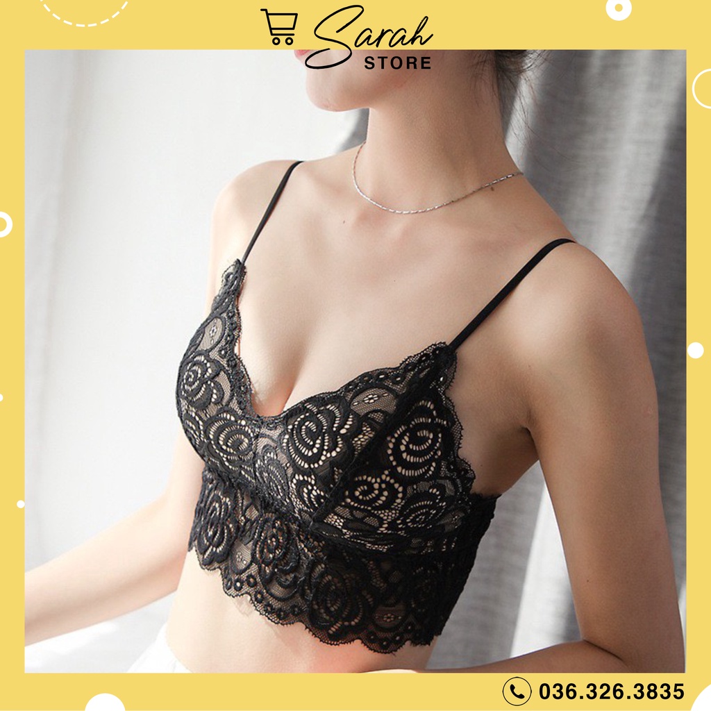 Áo Bra Ren Hoa Áo Ren Sexy Phong Cách Hàn 992