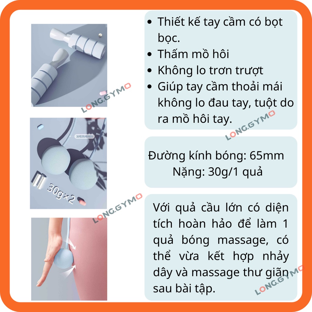 Dây Nhảy Không Dây/ Có Dây Sáng Tạo Có Thể Điều Chỉnh Hỗ Trợ Luyện Tập Thể Dụng Thể Hình