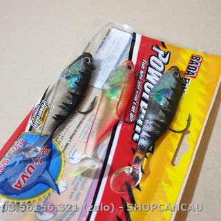 Mồi Câu Lure Mồi Cá Mềm Câu Cá Bộ 3 con