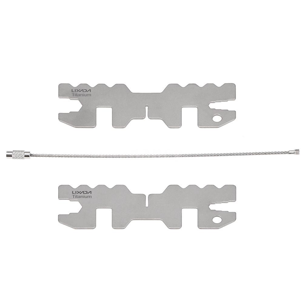 Giá đỡ bếp cồn lixada titanium tiện dụng khi đi dã ngoại