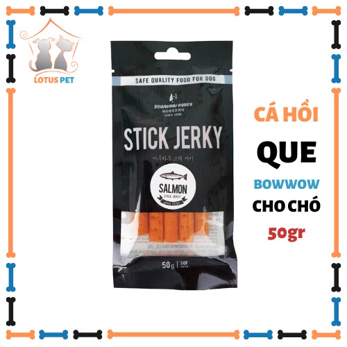 Cá hồi que Bowwow cho chó - 50gr