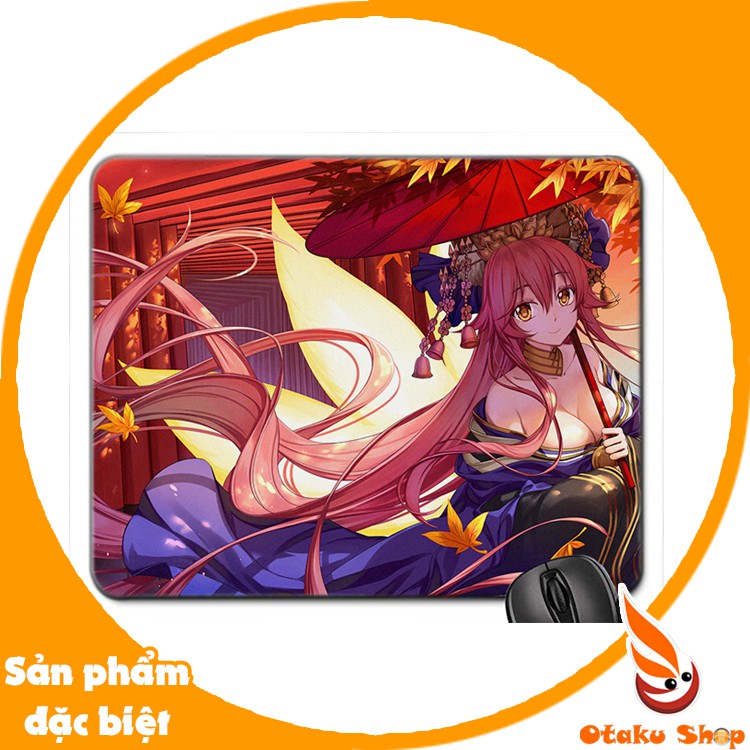 Mouse pad,Bàn di chuột,Lót chuột máy tính cao su 20x24 Anime Fate/Grand Order