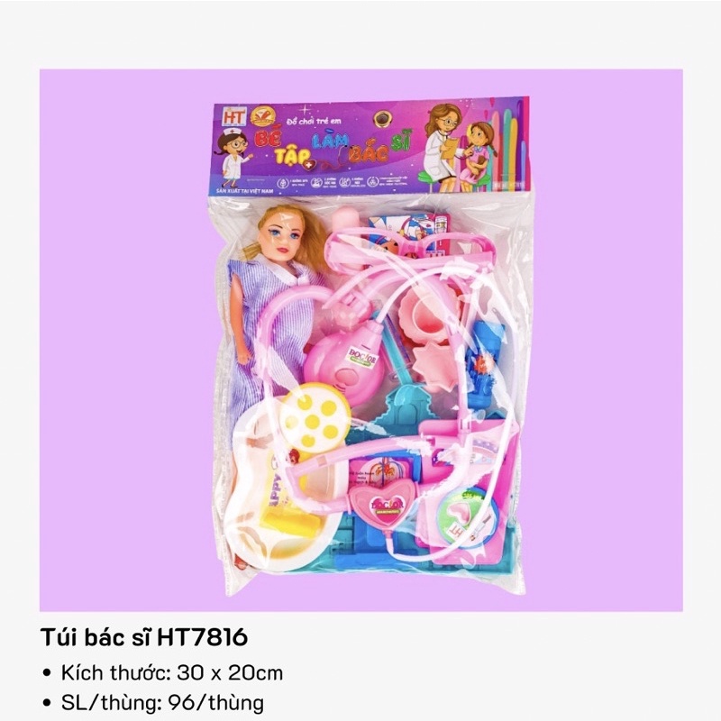 Đồ chơi bác sỹ có búp bê