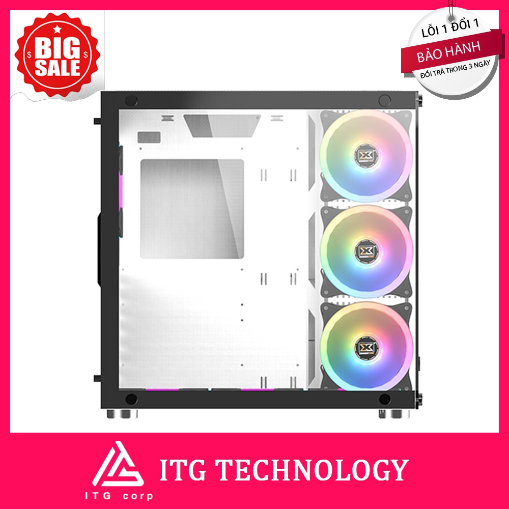 Vỏ case xigmatek AQUARIUS PLUS (Trắng) | BigBuy360 - bigbuy360.vn