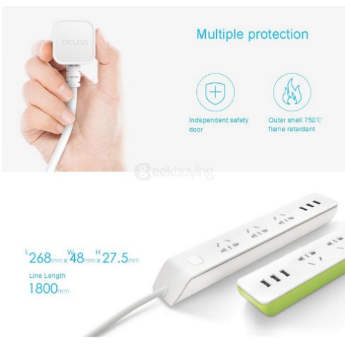 BROADLINK MP2, ổ cắm WIFI, điều khiển từ xa thông minh, có cổng USB