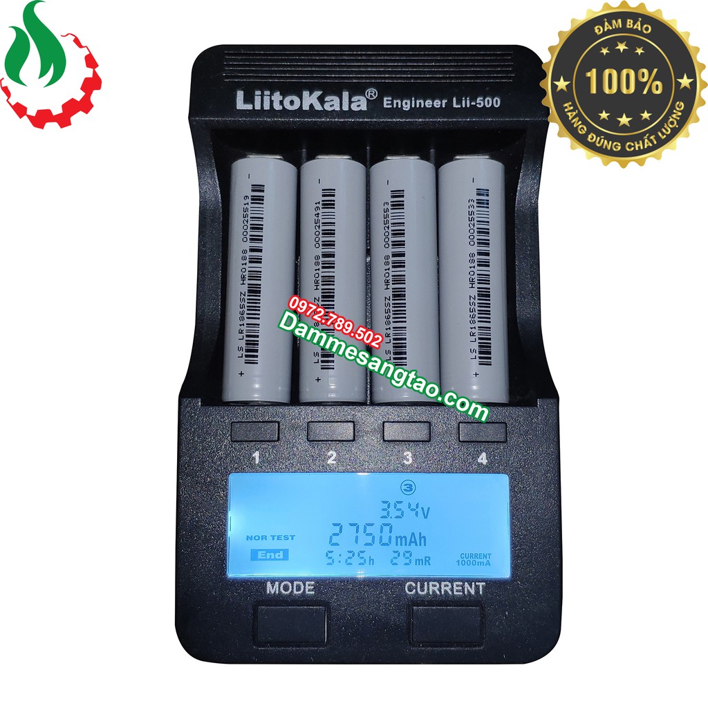 DMST Cell Pin 18650 Lishen 2500mah-5C (Xả 10A)