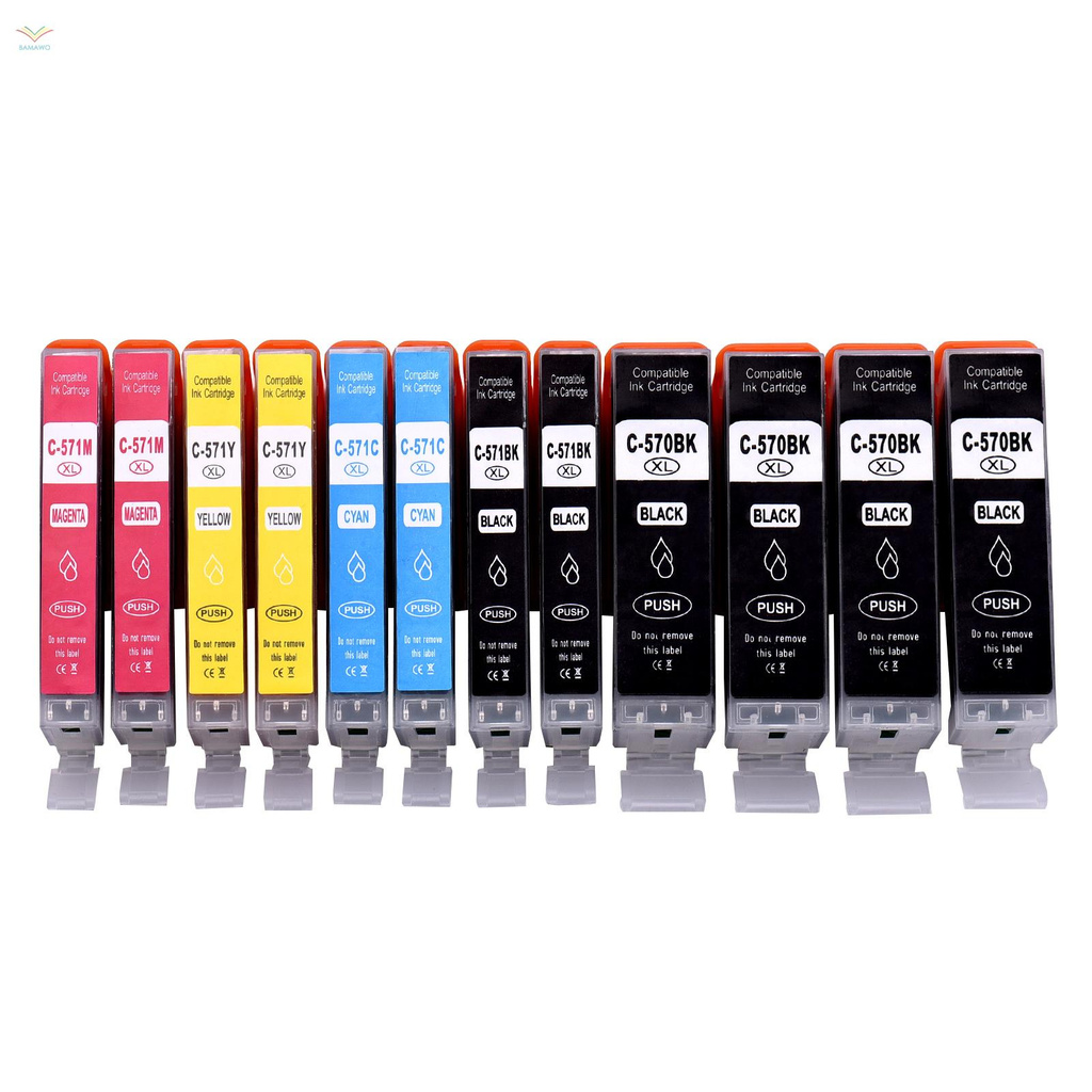 Ready in stock Aibecy Ink Cartridges Replacement for Canon PGI-570 CLI-571XL 570XL 571XL Compatible with Canon PIXMA MG5700 MG5750 TS5050 MG5751 MG5752 MG5753 MG6800 MG6850 MG6851 MG6852 MG6853 TS5051 TS5053 TS5055 TS6050 TS6