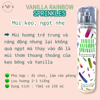 Xịt thơm toàn thân bodymist ( VANILLA )