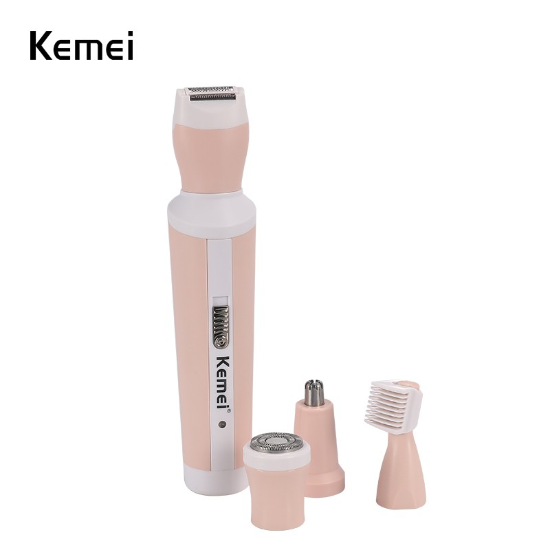 Máy cạo lông/ tỉa lông mặt chuyên dùng cho nữ Kemei Km-3024