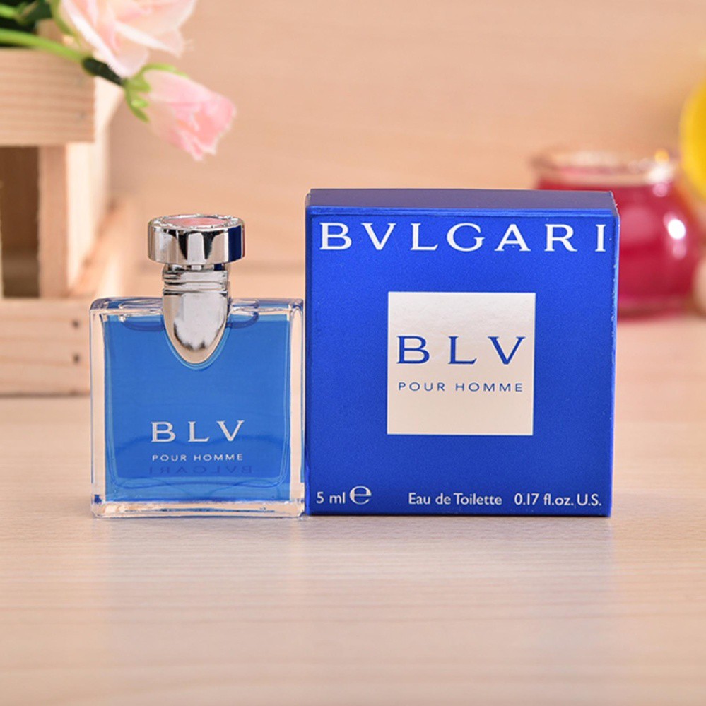 Nước hoa nam BVL BLV Pour Home Eau De toilette 5ml