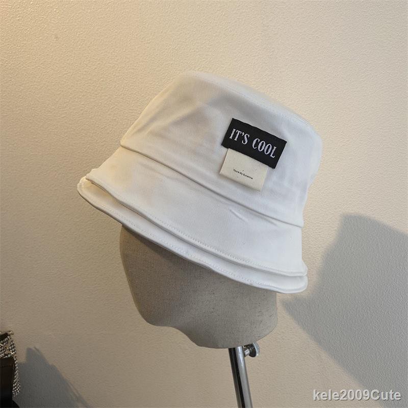 ☜┇Han Huohuo has the same style of basin hat, which is easy to wear. It very ‘upper’, double-edged logo fisherman’s hat available in four colors