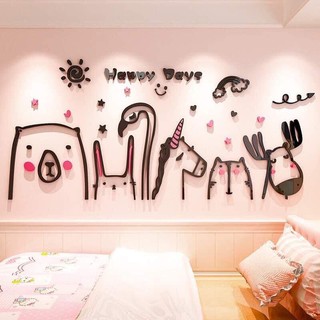 TRANH DECAL NỔI 3D MICAL DÁN TƯỜNG