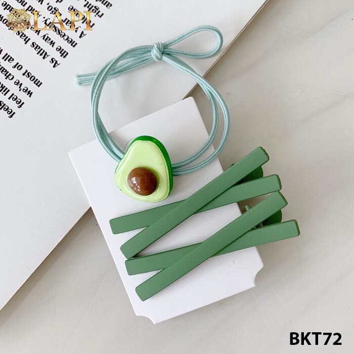 Chun buộc tóc quả bơ