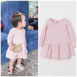 Váy hồng đuôi cá dành cho bé